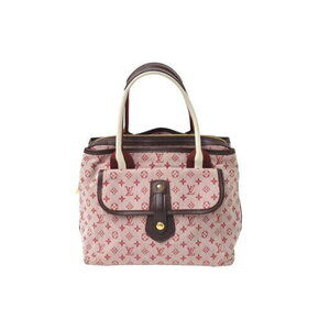 Louis Vuitton Handbag Mary Kate Sac Cherry Red Canvas Leather